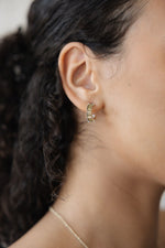 chara hoops- moss green