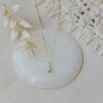 glim necklace- clear