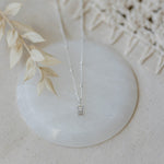 glim necklace- clear