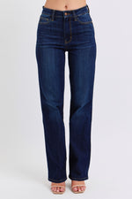 daisy high waist straight jeans