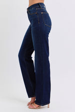 daisy high waist straight jeans