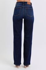 daisy high waist straight jeans