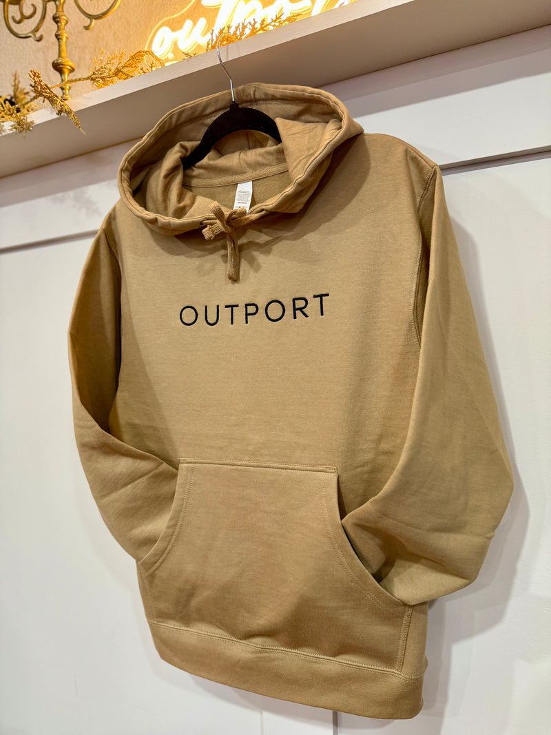 the outport hoodie- golden hour