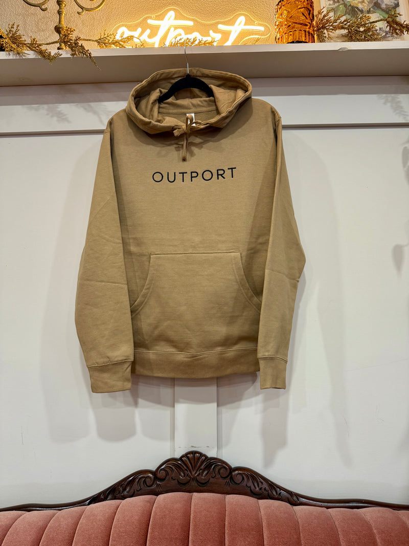 the outport hoodie- golden hour