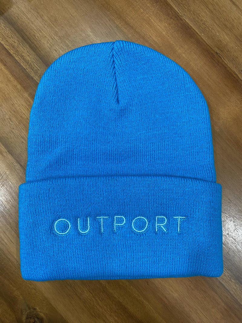 the outport beanie- blue