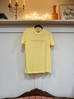 the outport tee- butter