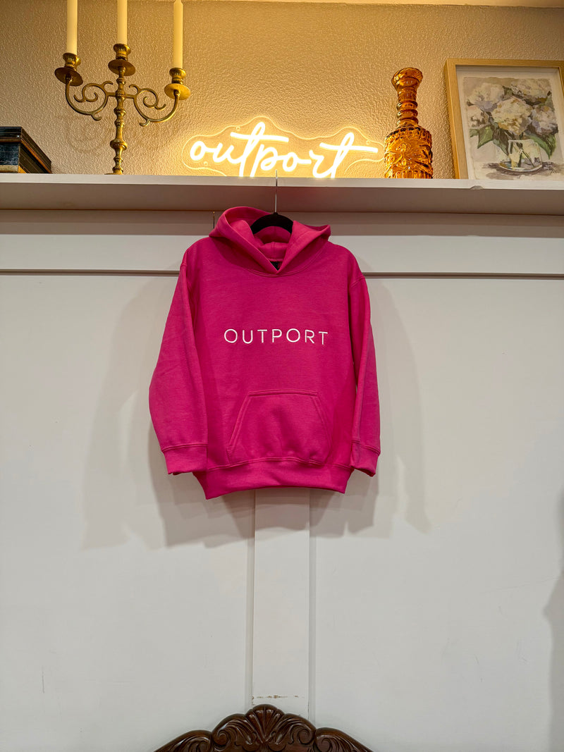 the outport youth crew- jellybean row pink