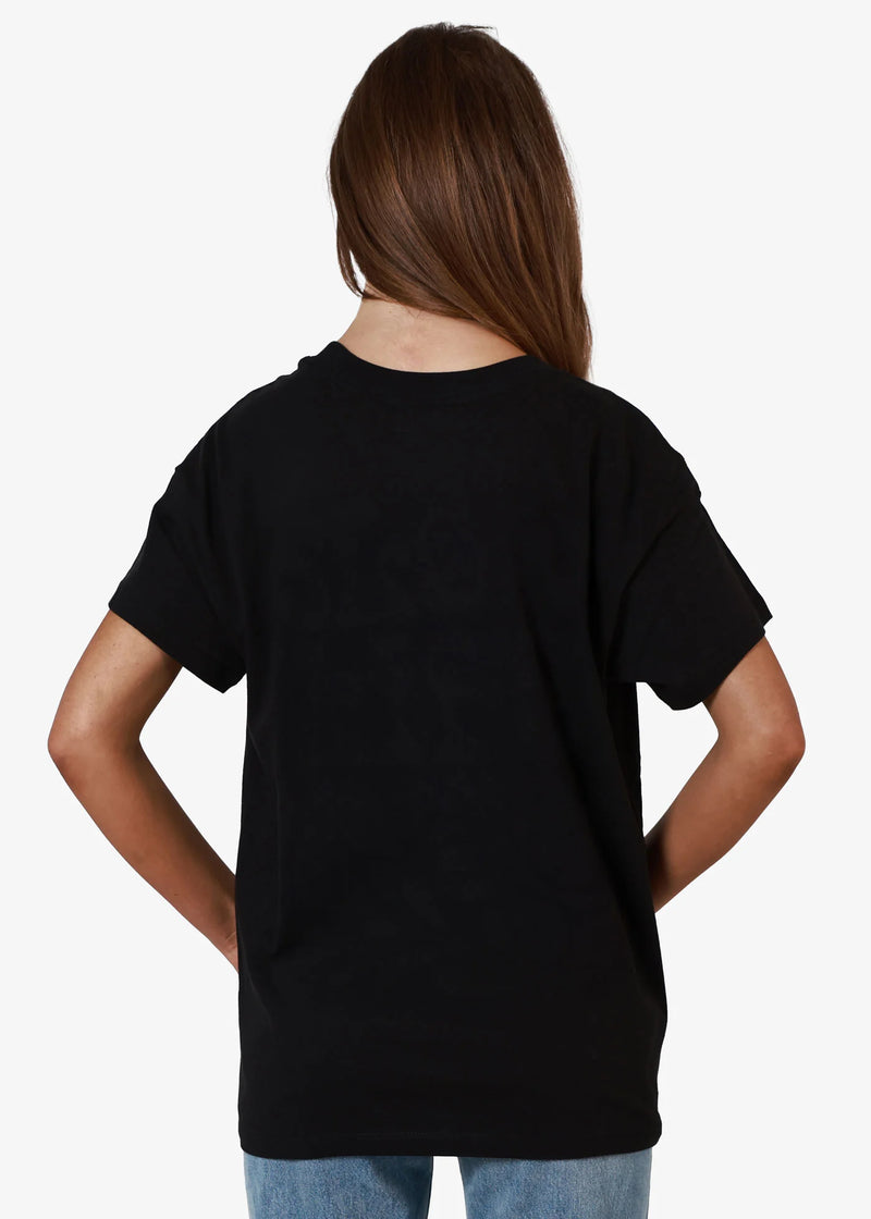 daisies black everyday tee