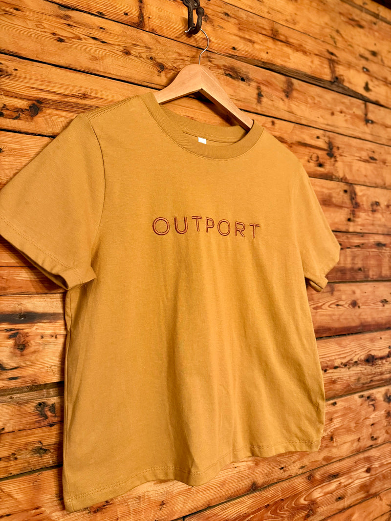 the outport everyday tee- rust