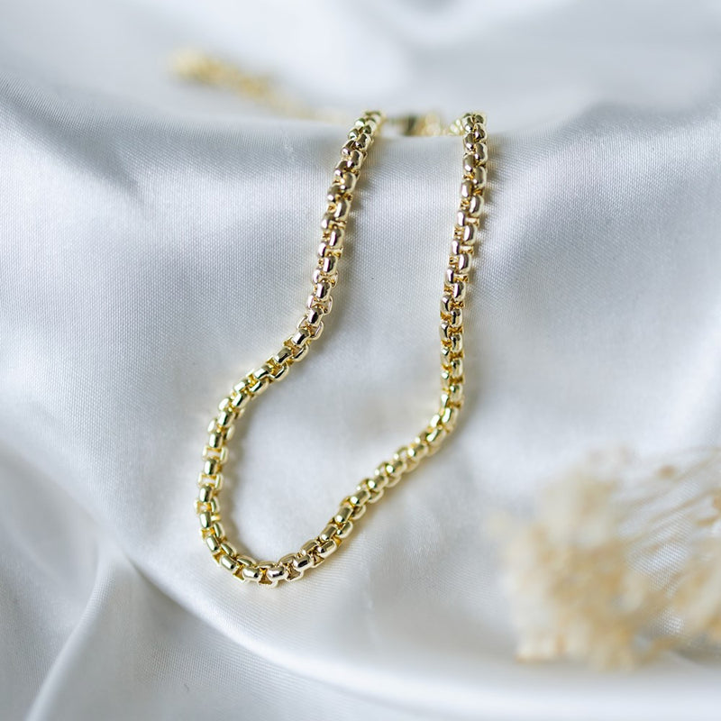 cord link anklet