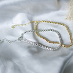 cord link anklet
