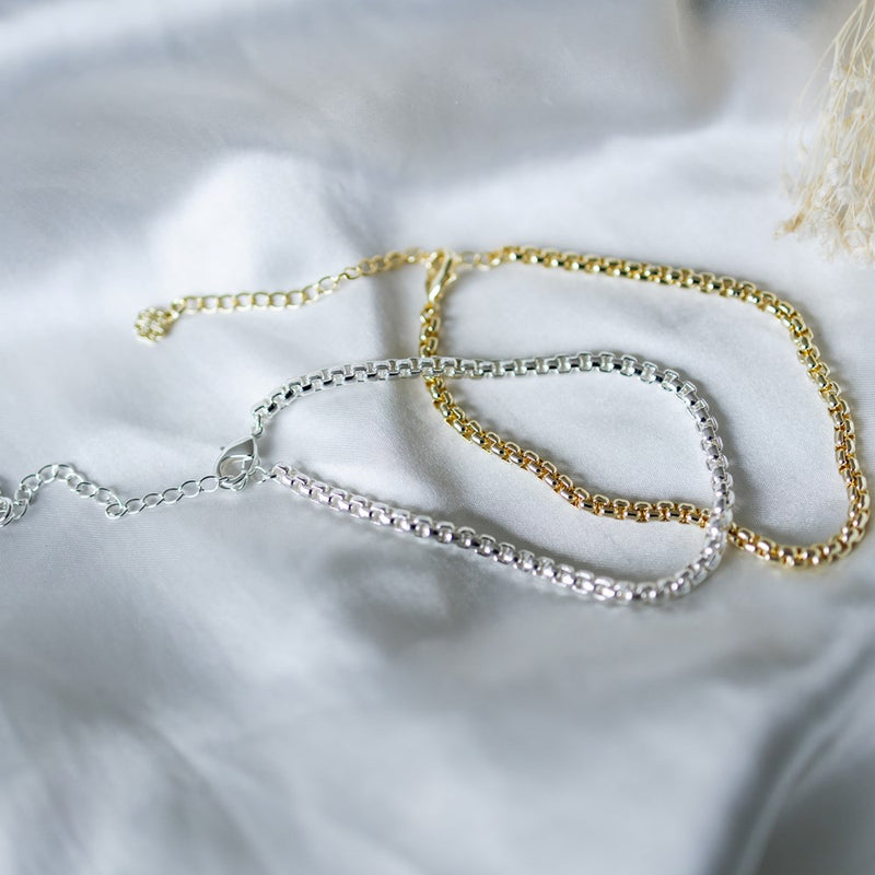 cord link anklet