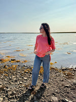 the laura high low tee