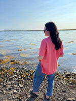 the laura high low tee