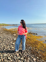 the laura high low tee
