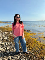 the laura high low tee