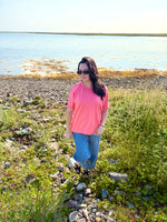 the laura high low tee