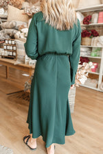 cressida midi shirt dress