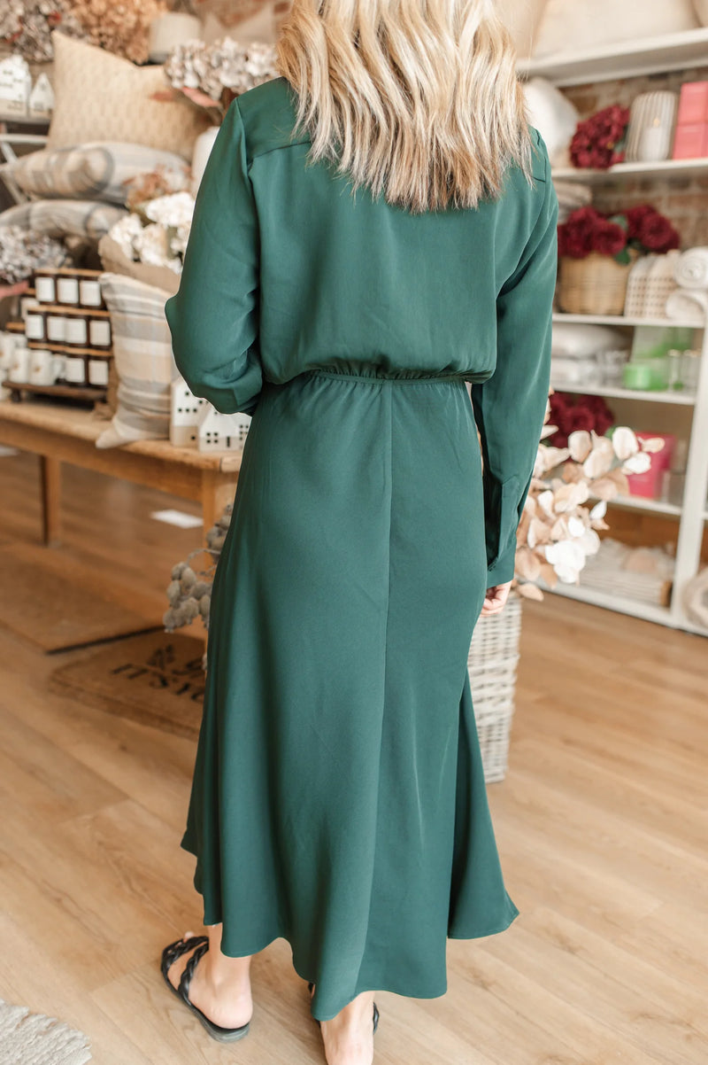 cressida midi shirt dress