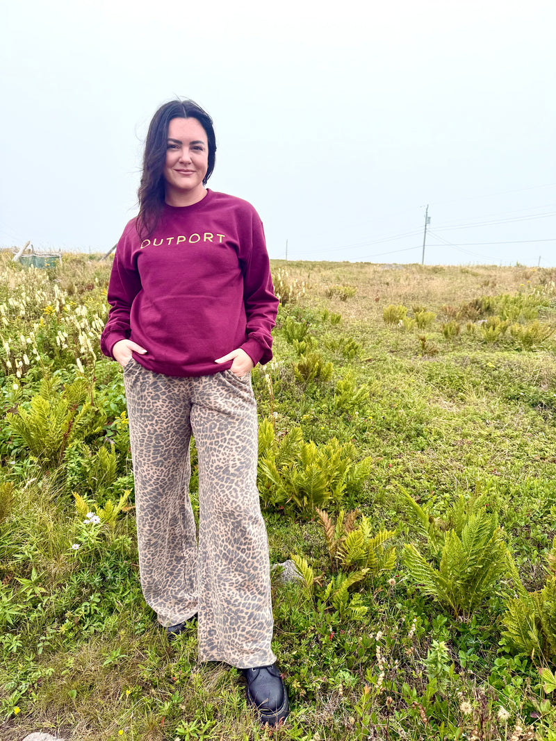the outport crew- maroon