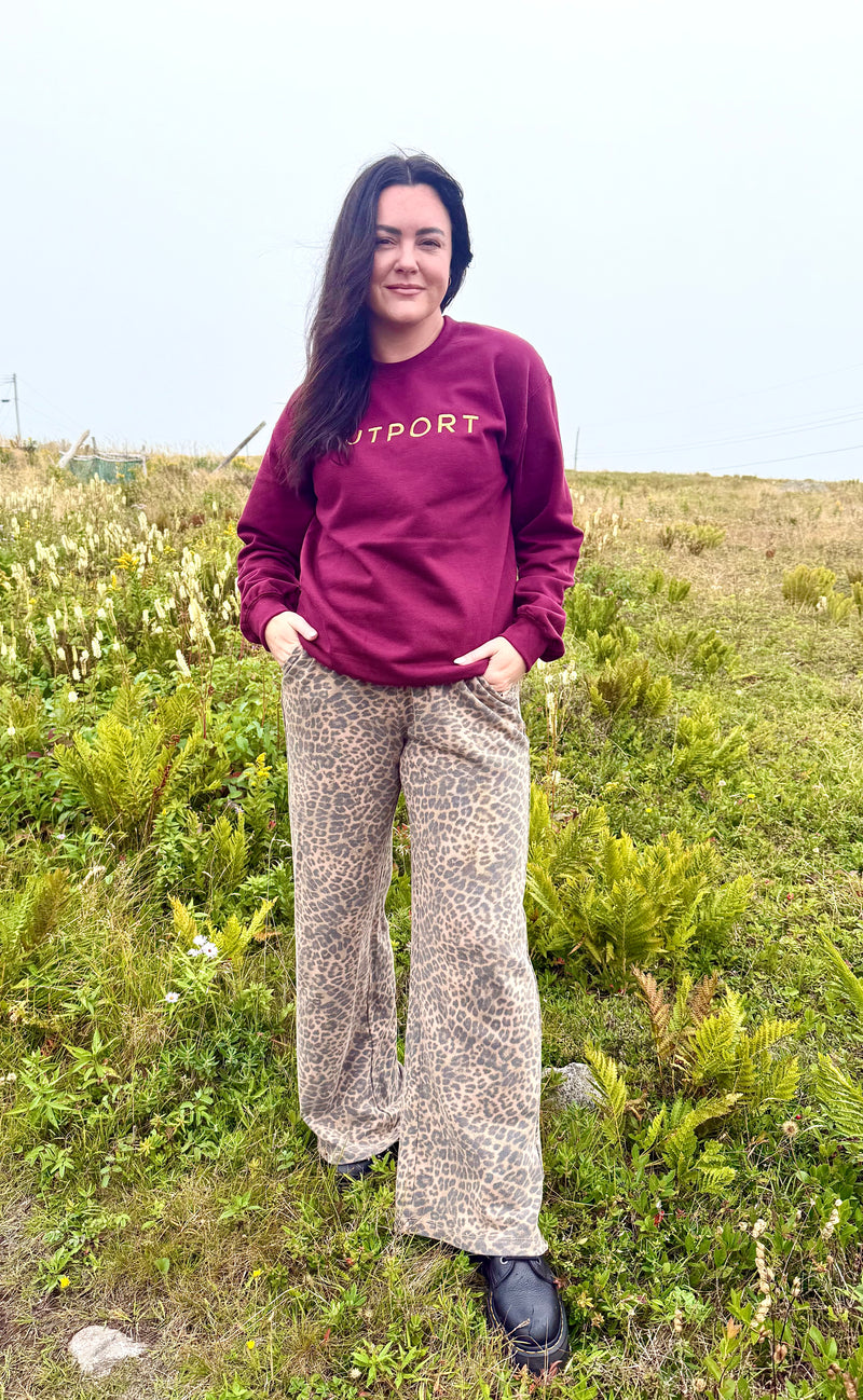 the outport crew- maroon