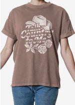 talk country to me boyfriend tee