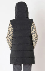 millie hooded puffer vest
