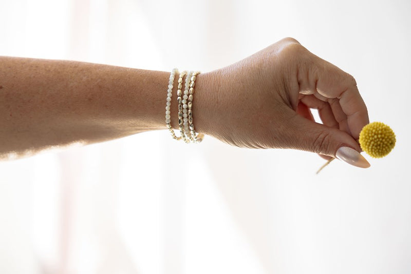 kindred duo bracelets- mother of pearl
