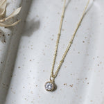 luster necklace