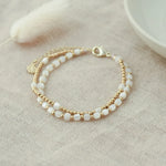 meredith bracelet- mother of pearl