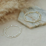 meredith bracelet- mother of pearl