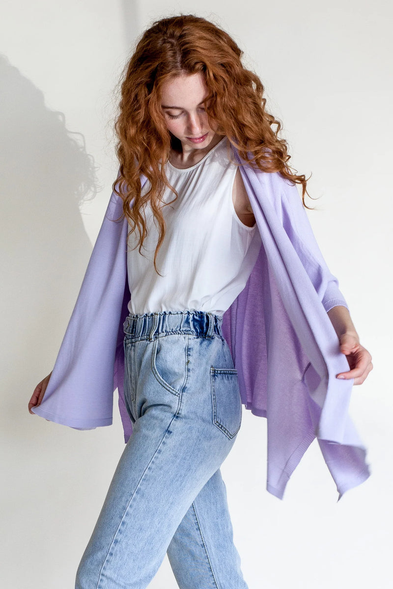 mia cardi lavender