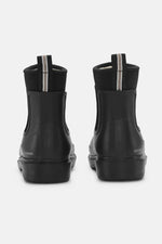 short rainboots soft top- black