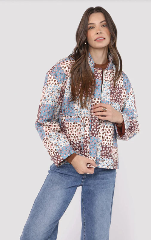 the collector patchwork quilted jacket