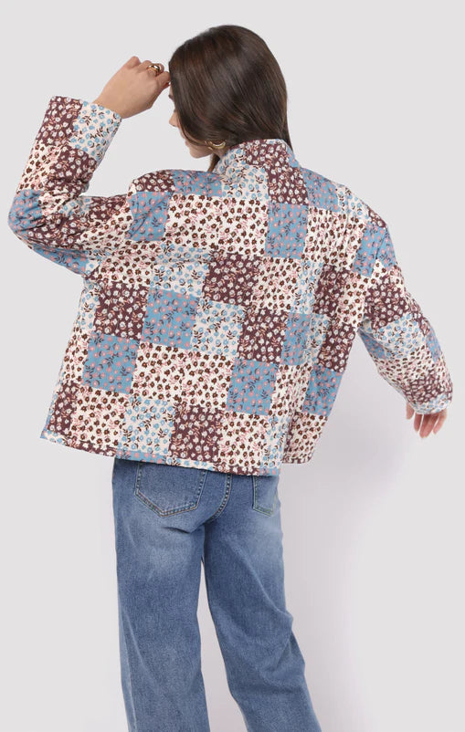 the collector patchwork quilted jacket