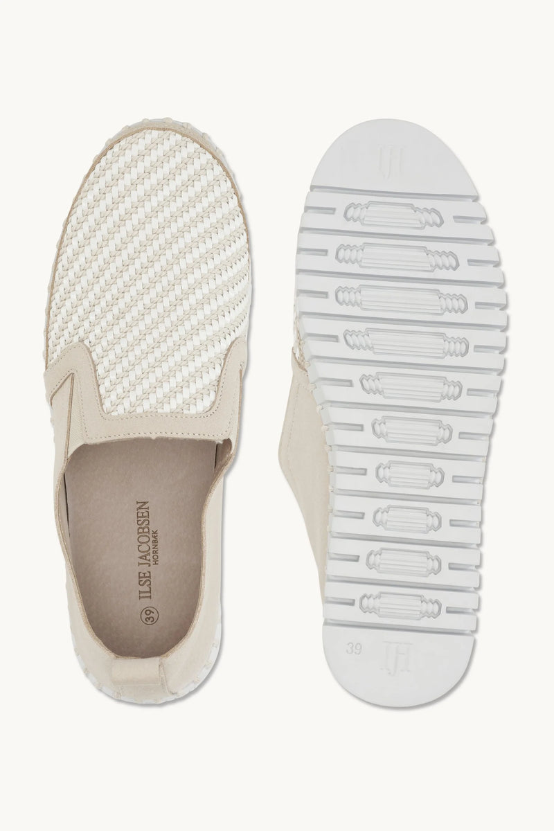 tulip flats- kit white weave – Outport Boutique