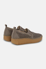 tulip platform shoe- wheat mocca