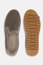 tulip platform shoe- wheat mocca