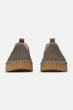 tulip platform shoe- wheat mocca