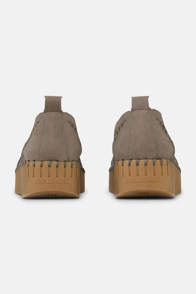 tulip platform shoe- wheat mocca