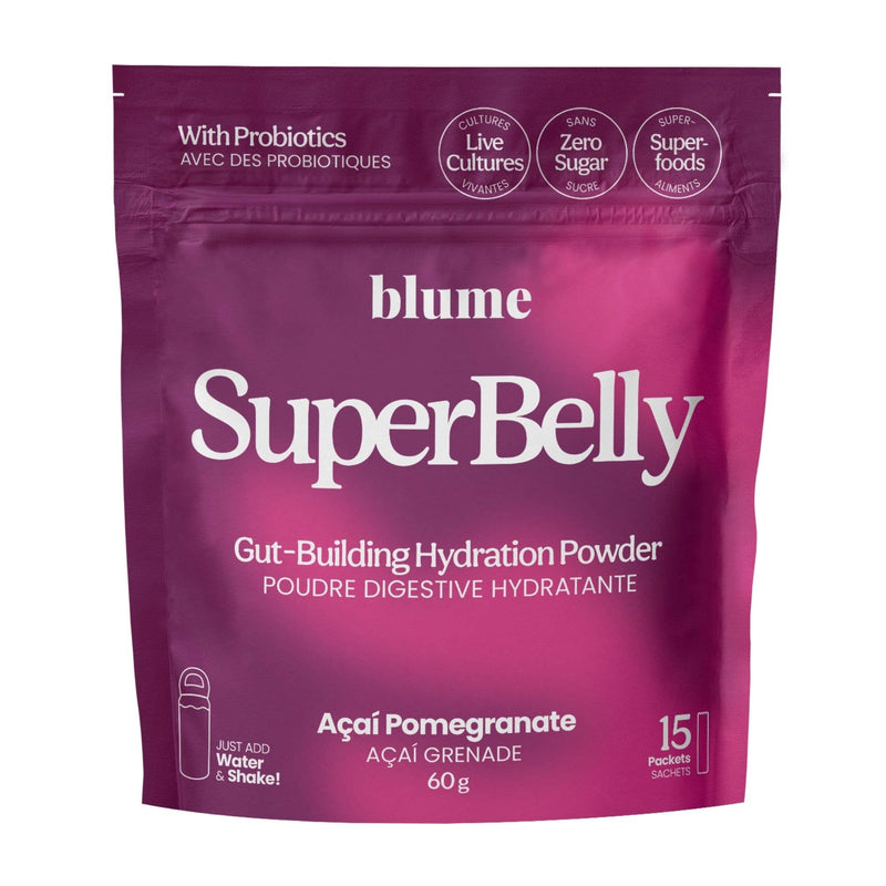 superbelly hydration & gut mix- pomegranate açai