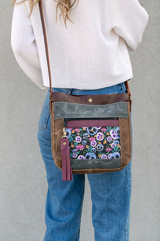 covet petite | floral pansies