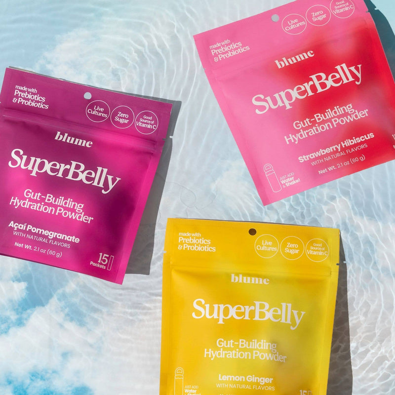 superbelly hydration & gut mix- strawberry hibiscus