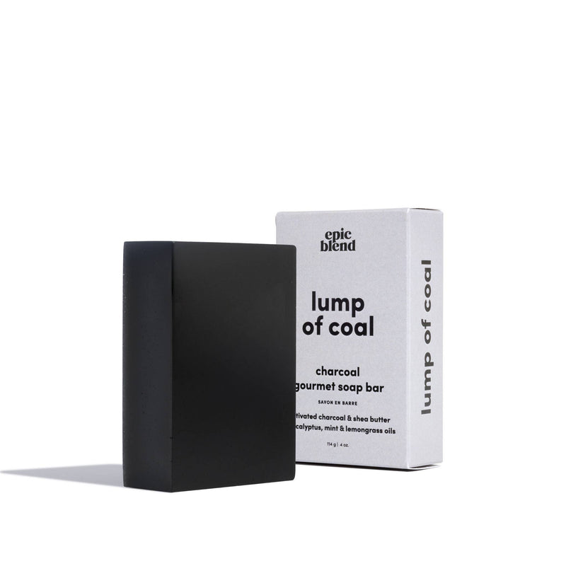 lump of coal bar soap