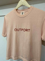 the everyday outport tee- peach