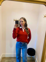 ellie polo neck pullover