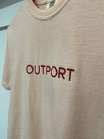 the everyday outport tee- peach