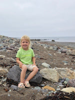 the outport KIDS tee- lime