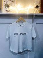 the outport everyday tee- driftwood
