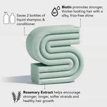 rosemary & biotin volumizing solid shampoo bar